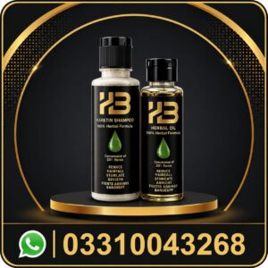 buy pb herbal hair oil & keratin shampoo online pakistan