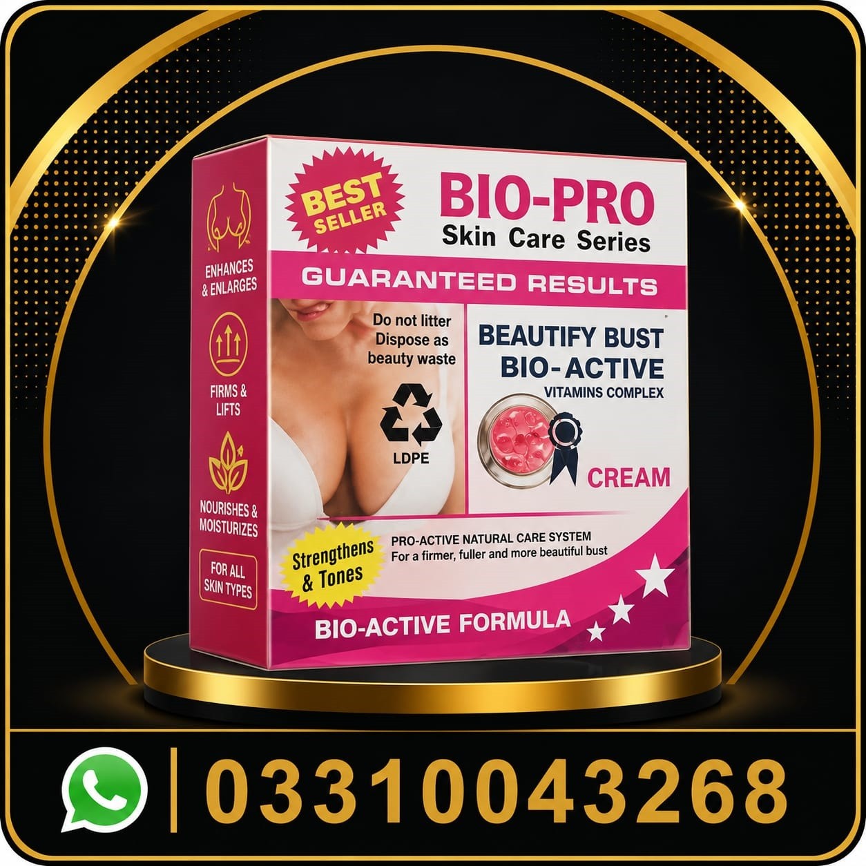bio pro bust care cream bio active vitamins complex skin care formula (1) bio pro bust care cream bio active vitamins complex skin care formula (1)