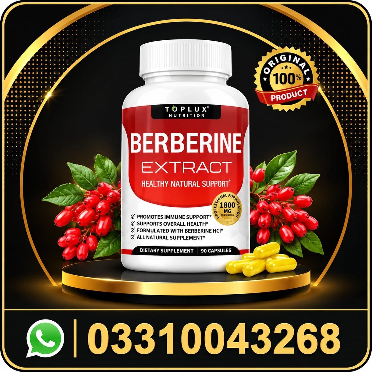 toplux nutrition berberine extract capsules best price in pakistan toplux nutrition berberine extract capsules best price in pakistan